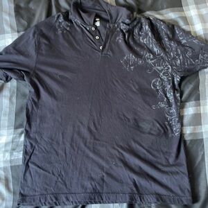 90’s style polo tee